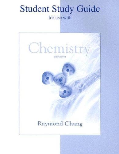 Cover image for Student Study Guide to Accompany Chemistry