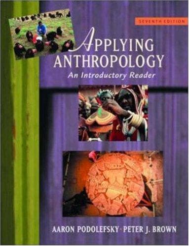 Cover image for Applying Anthropology