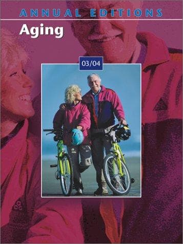 Cover image for Aging 03/04 (Annual Editions : Aging, 15th ed)