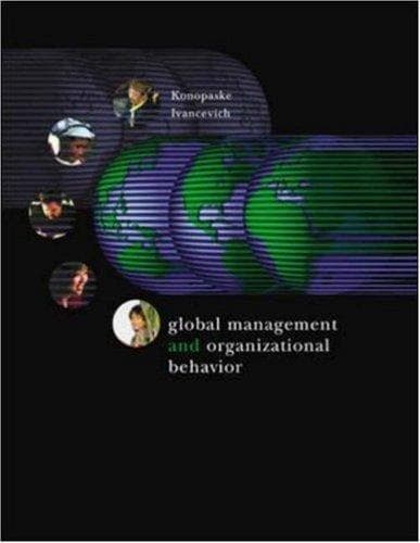 Cover image for Global Management and Organizational Behavior