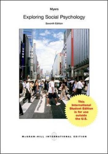 Cover image for Exploring Social Psychology