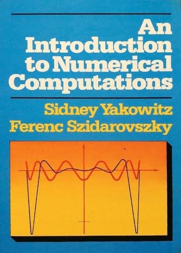 Cover image for An introduction to numerical computations