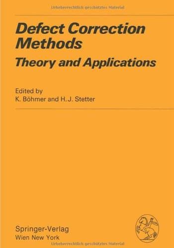 Cover image for Defect correction methods