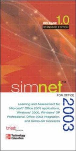 Cover image for SimNet for Office 2003 Standard Edition