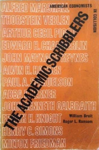 Cover image for The academic scribblers