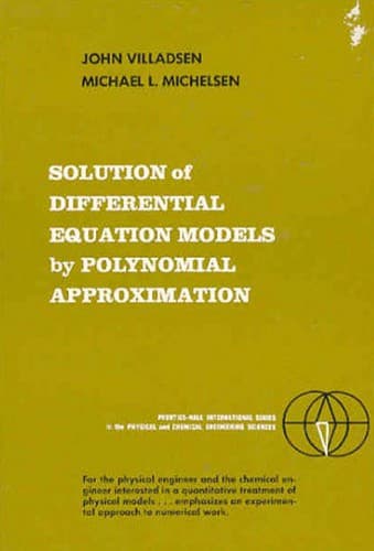 Cover image for Solution of differential equation models by polynomial approximation