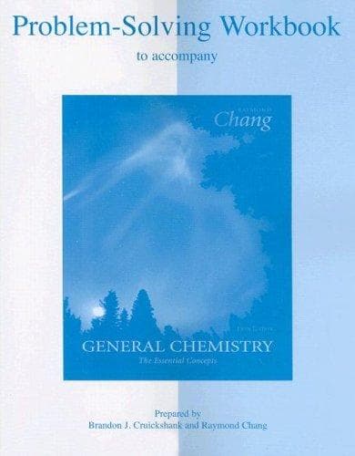 Cover image for Workbook with Solutions for use with General Chemistry