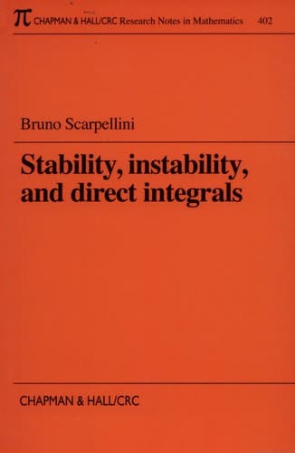 Cover image for Stability, instability, and direct integrals