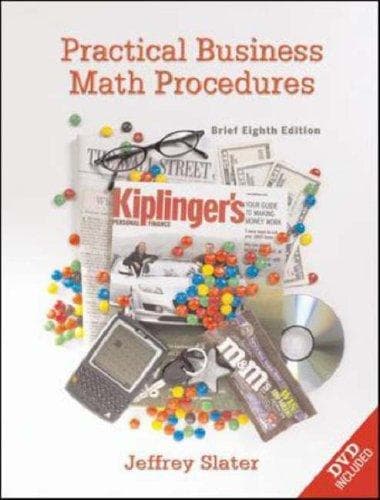Cover image for Practical Business Math Procedures, Brief Edition, with DVD and Business Math Handbook