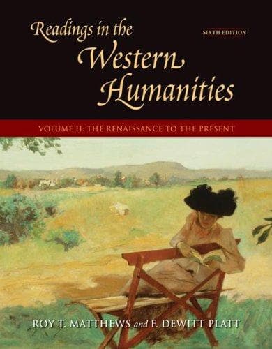 Cover image for Readings in the Western Humanities, Volume 2