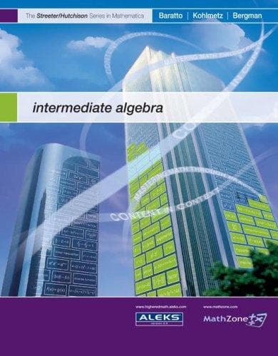Cover image for Intermediate Algebra (MP) (The Streeter)