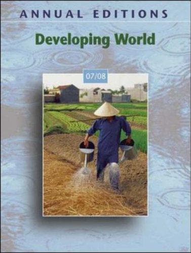Cover image for Annual Editions: Developing World 07/08 (Annual Editions : Developing World)