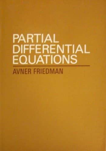 Cover image for Partial differential equations.