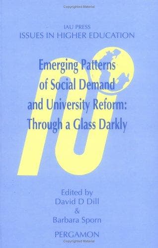 Cover image for Emerging Patterns of Social Demand and University Reform