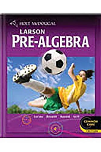 Cover image for Holt McDougal Larson Pre-Algebra
