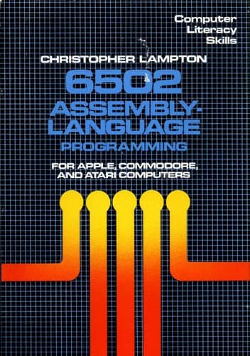 Cover image for 6502 assembly-language programming for Apple, Commodore, and Atari computers