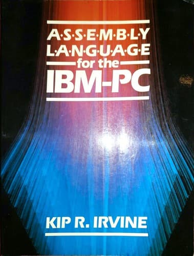 Cover image for Assembly language for the IBM-PC