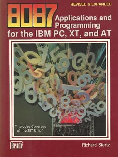 Cover image for 8087 applications and programming for the IBM PC, XT, and AT