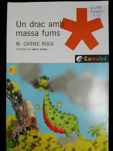 Cover image for Un drac amb massa fums