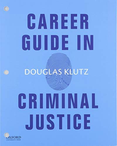 Cover image for Career Guide in Criminal Justice