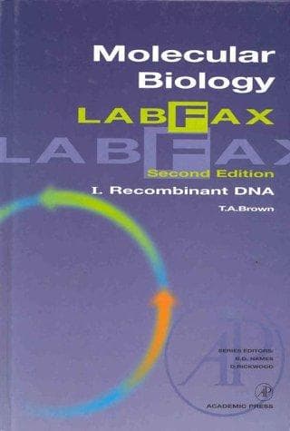 Cover image for Molecular Biology Labfax, Volume 1