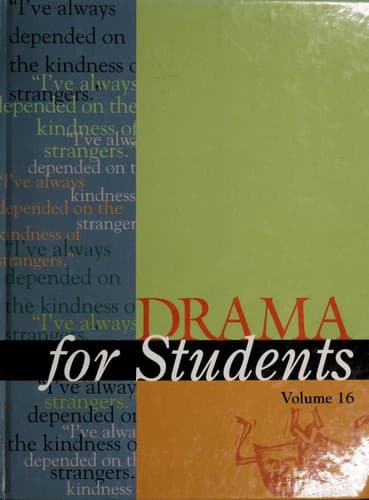Cover image for Drama for Students