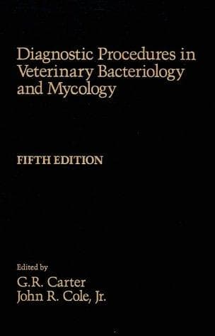 Cover image for Diagnostic procedures in veterinary bacteriology and mycology