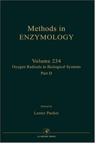 Cover image for Oxygen Radicals in Biological Systems, Pt D (Methods in Enzymology)