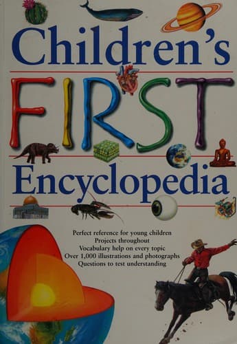 Cover image for Children's first encyclopedia