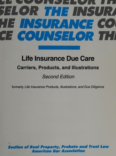 Life insurance due care