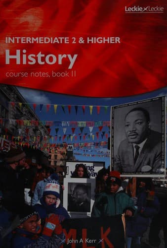 Cover image for Intermediate 2 and Higher History Course Notes