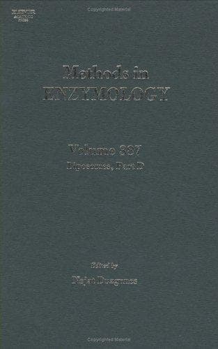 Cover image for Liposomes, Part D, Volume 387 (Methods in Enzymology)