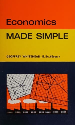 Cover image for Economics made simple