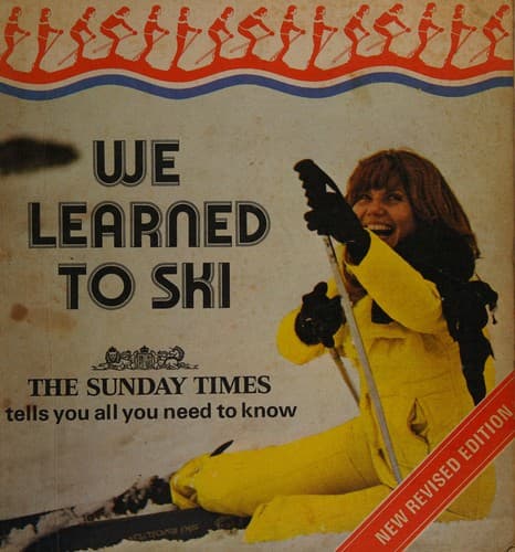Cover image for We learned to ski