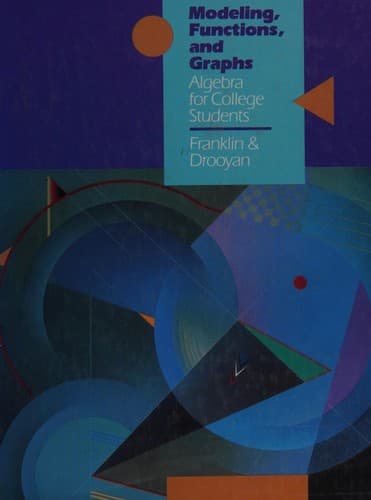 Cover image for Modeling, functions, and graphs