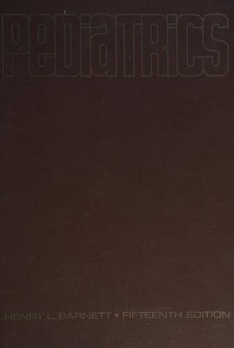 Cover image for Pediatrics