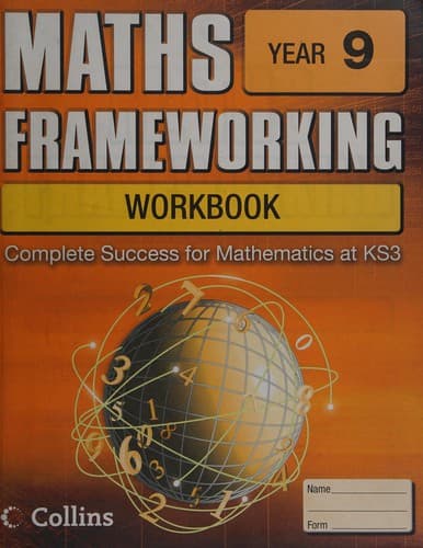 Cover image for Maths frameworking
