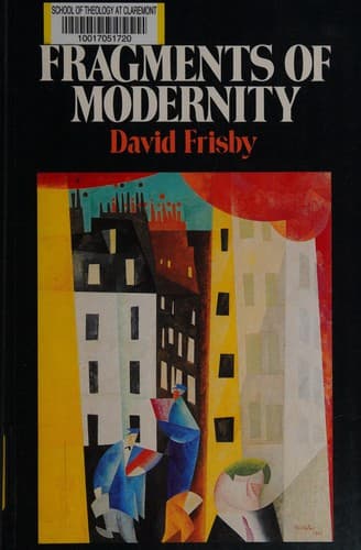 Cover image for Fragments of modernity