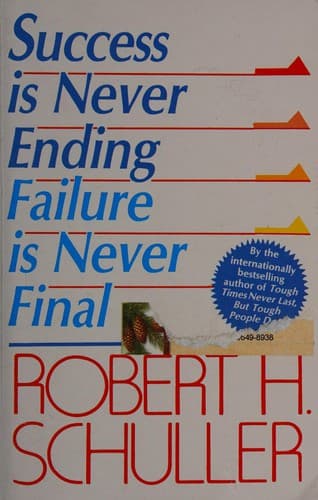 Cover image for Success is never ending failure is never final