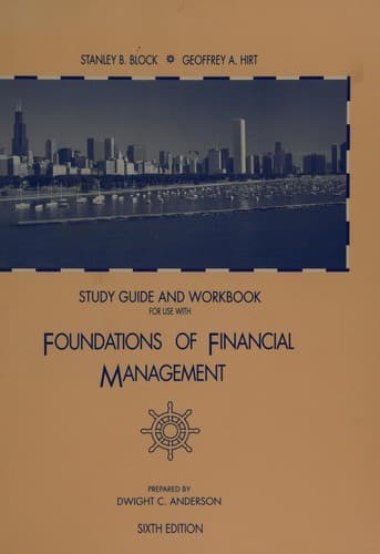 Cover image for Foundations of financial management