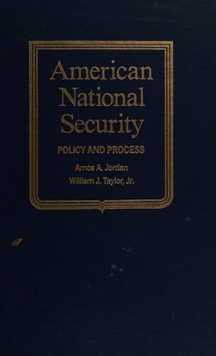 Cover image for American national security