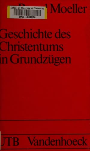 Cover image for Geschichte des Christentums in Grundzügen