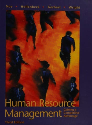 Cover image for Human resource management