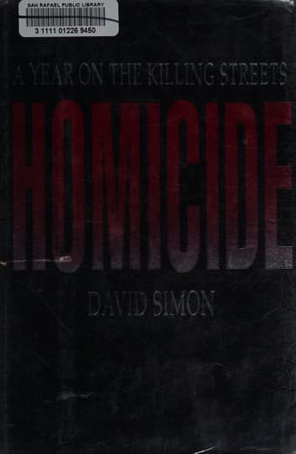 Cover image for Homicide