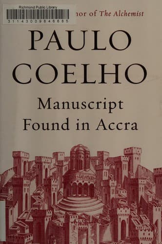 Cover image for Manuscript found in Accra