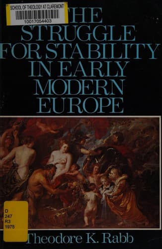 Cover image for The struggle for stability in early modern Europe