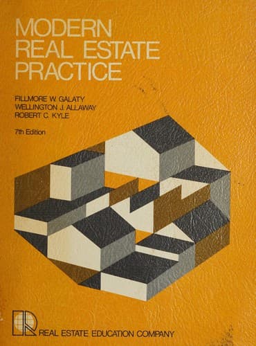 Cover image for Modern real estate practice