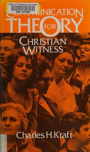 Cover image for Communication theory for Christian witness