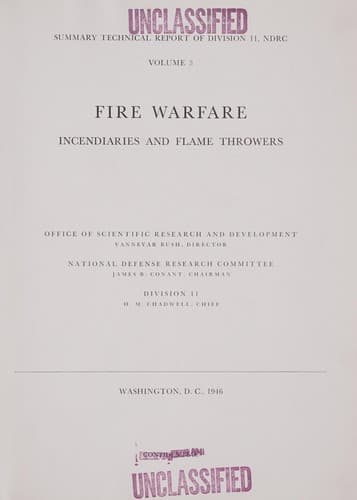 Fire warfare