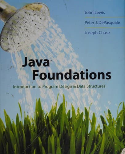 Cover image for Java foundations